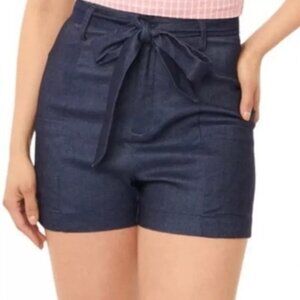 NWT 5X 26 Unique Vintage Dark Blue Denim “Tied & True” Shorts